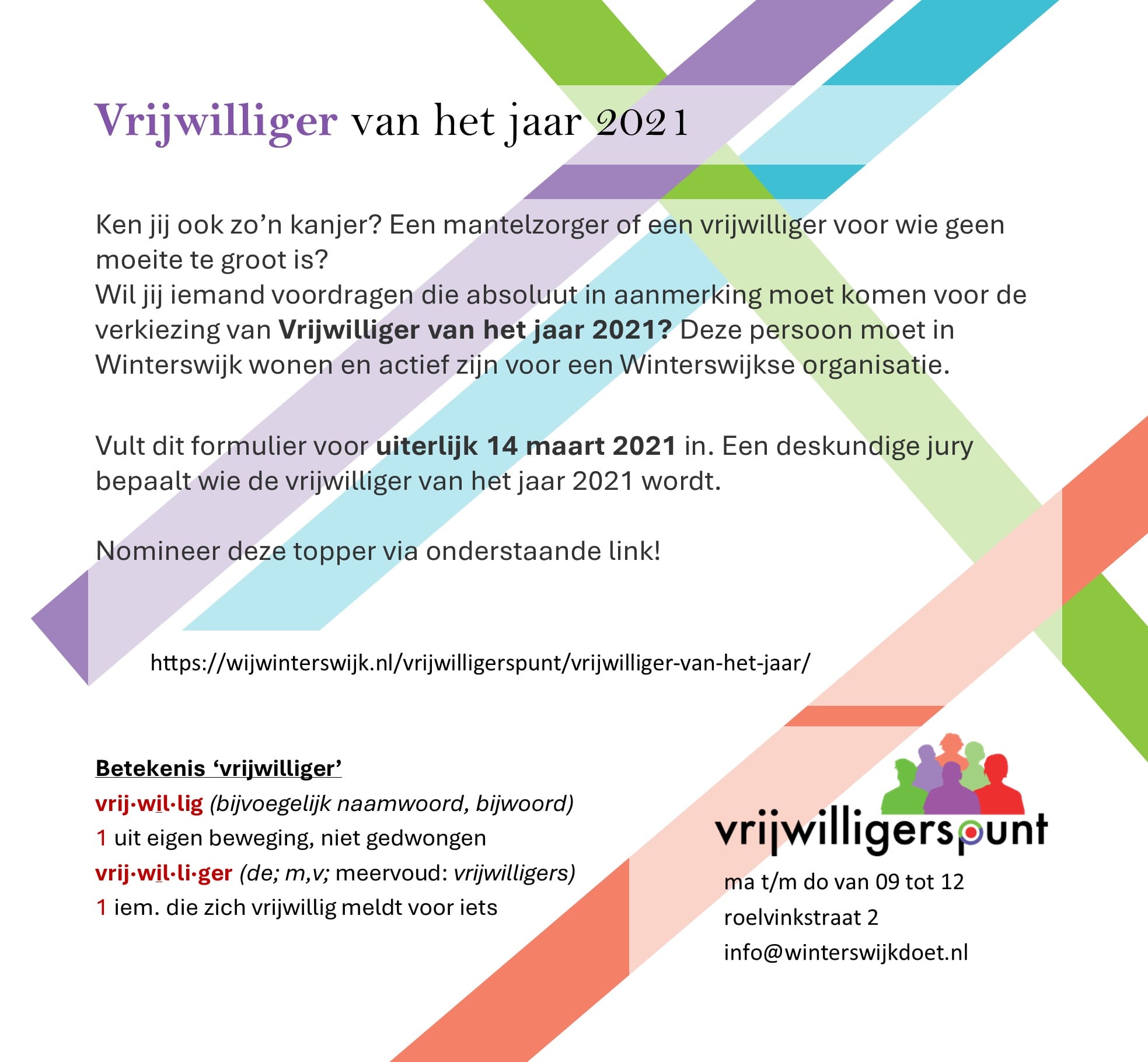 Vrijwilliger van het jaar 2021 – Wij Winterswijk
