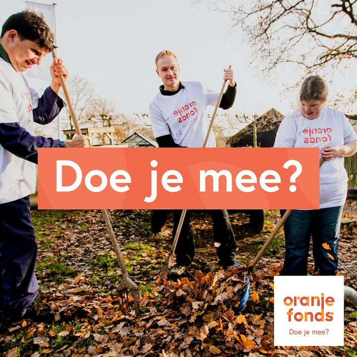 Doe jij ook mee?  Het Oranje Fonds organiseert op 11 en 12 maart 2022 NLdoet. De grootste vrijwilligersactie van Nederland. 

In…